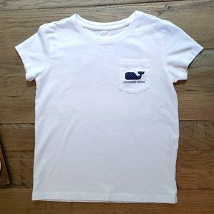 Vineyard Vines Girls White T-shirt
